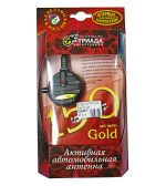 Антенна TR-150 GOLD активная на стекло (всеволновая, 2 режима:город/трасса, радиус приема 120км) кабель 250см 12V ТРИАДА /1/25 HIT — изображение 2