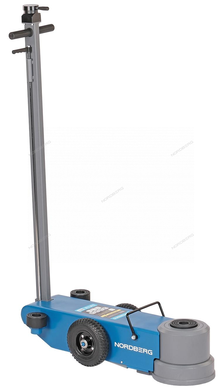 03dl9jbin8odui1z2b9tu1t7ki00wg1y Домкрат пневмогидравлический подкатной двухштоковый, 50/80 т NORDBERG N802 — изображение 1