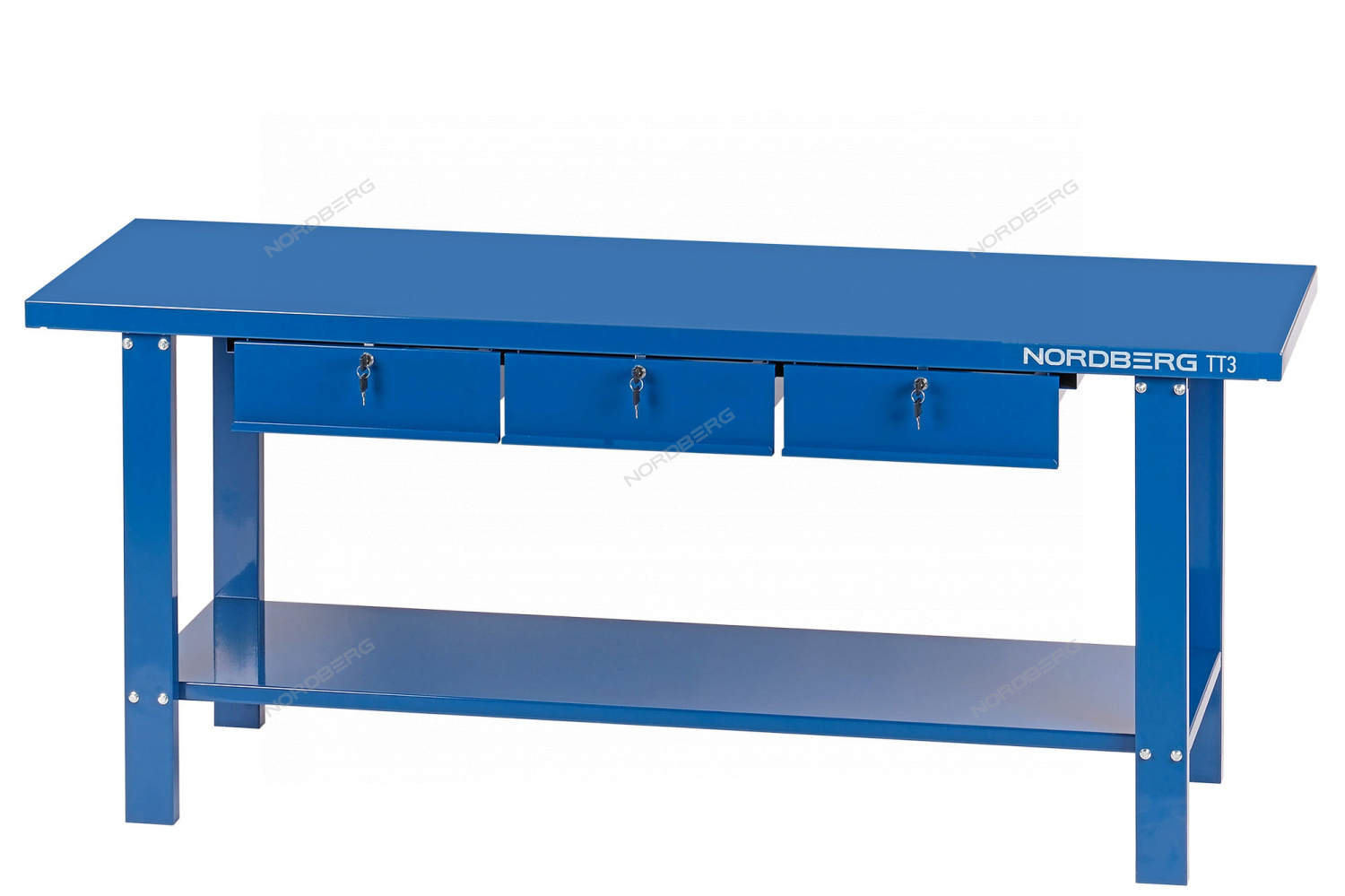 0411s7hs1iua8a6h13hdybi9sccty54c Верстак слесарный, 3 подвесных ящика NORDBERG TT3 — изображение 1