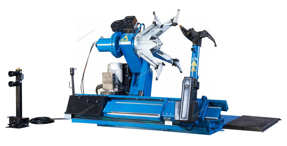 0cjckrgfrcfy4p16x84svtbmpfdqyfu6 Станок шиномонтажный (380V) для грузовых автомобилей 14"-56", синий NORDBERG 46TRKE56(B) — изображение 1