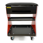 Стул / сиденье автослесаря GAROPT красный — изображение 3