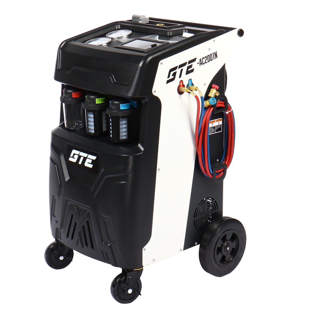 182370-xxdy1g Установка для заправки автомобильных кондиционеров 16л автоматическая с подогревом баллона GTE — изображение 1