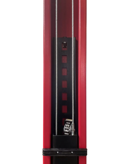 Подъемник электрогидравлический 4т 100-1820мм 2-х стоечный 380В верх. синхрон.(механ. с 1 кол) GTE