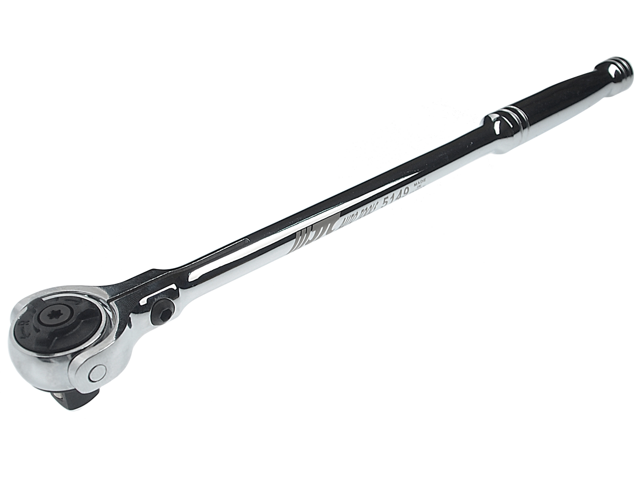 189758-ictp4i Ключ трещотка 3/8" 72 зуба 275мм с поворотной головкой и металлической рукояткой JTC — изображение 1