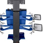 Стенд сход-развал 3D модель для ям и подъемников NORDBERG C803_синий — изображение 4