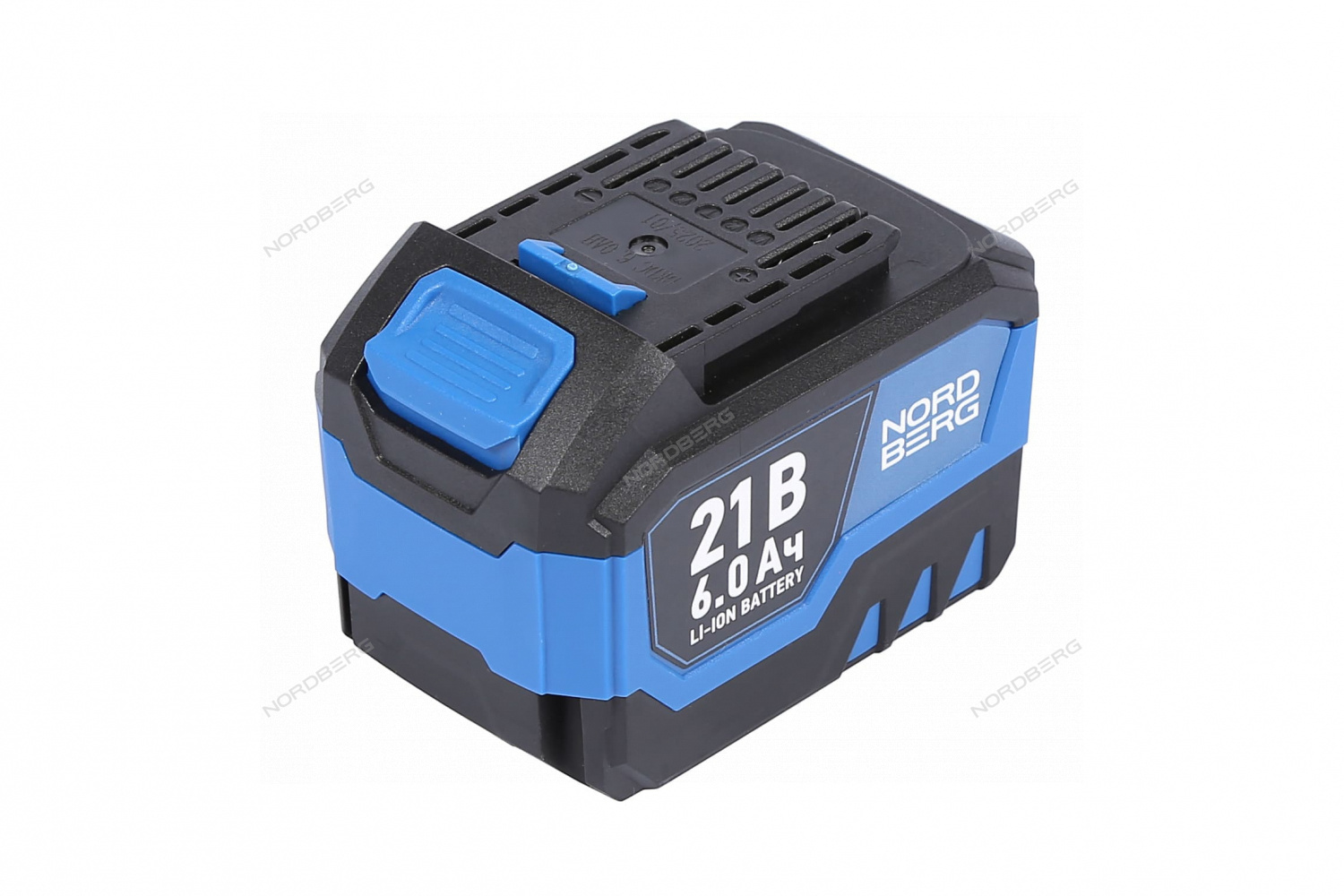 1vdlyznunbwibgsk0pev8fea06kqop3c Аккумулятор, Li-ion, 21 В, 6 Ач NORDBERG NE9026 — изображение 1