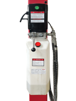 Подъемник электрогидравлический 4т 180-1700мм 4-х стоечный 380В для сход-развала с траверсой 2т GTE — изображение 3