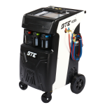 Установка для заправки автомобильных кондиционеров 22.4л автоматическая с функцией промывки GTE