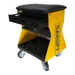 Стул / сиденье автослесаря GAROPT желтый — изображение 3