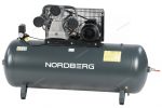 Компрессор поршневой с ременной передачей 380В, ресив. 500л, 950л/мин NORDBERG NCP500/950