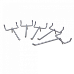 Крючок GAROPT для перфорированной панели / экрана верстака, 100мм (компл. 5 шт)