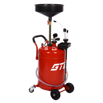 Установка для замены масла 70л с сливной воронкой и щупам GTE