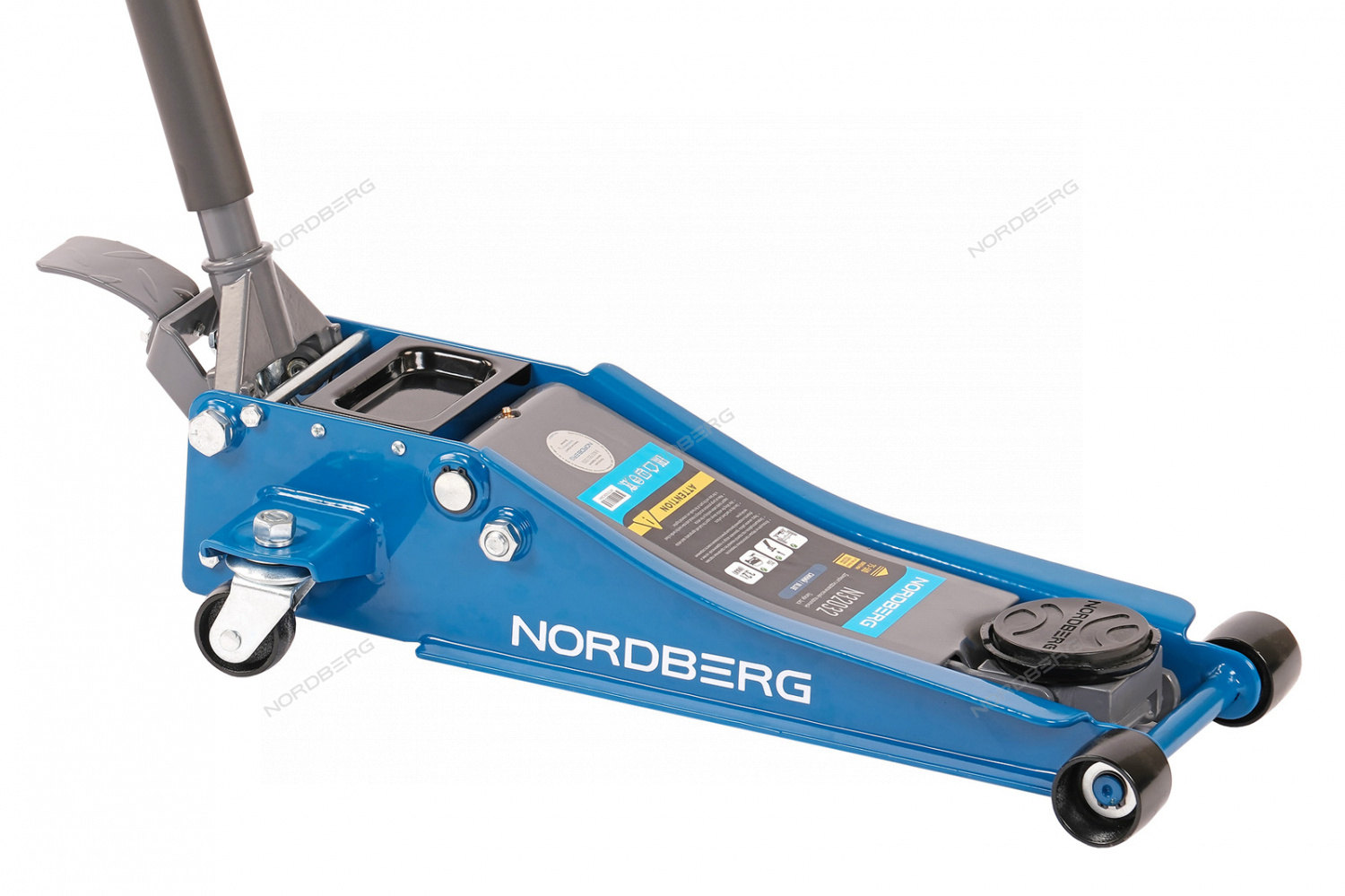 2imtnmxbxyc102tl5noo3o2yukru8n1w Домкрат подкатной 3 т, супернизкий подхват, педаль NORDBERG N32032 — изображение 1