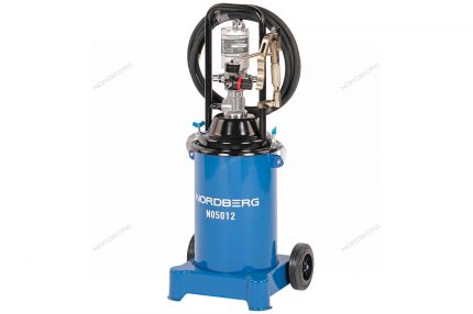 Установка пневматическая для раздачи густой смазки с баком, 12 л NORDBERG NO5012