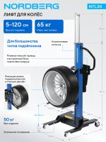 Лифт для колес NORDBERG NTL30 — изображение 2
