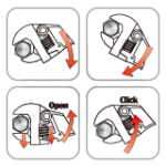 Ключ разводной Chrome 250 мм king tony 3631-10R с трещоточным механизмом — изображение 2