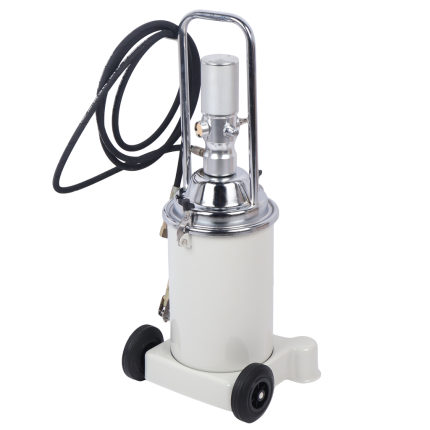 Нагнетатель смазки (солидолонагнетатель) пневматический 50:1 13кг GTE