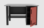 Верстак однотумбовый для слесарных работ 1400*700 GAROPT красный, GT1400STD.red — изображение 2