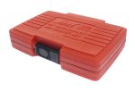 Набор головок торцевых 1/2" HEX (H4-19мм) ударных L=60мм 12 предметов в кейсе JTC — изображение 3
