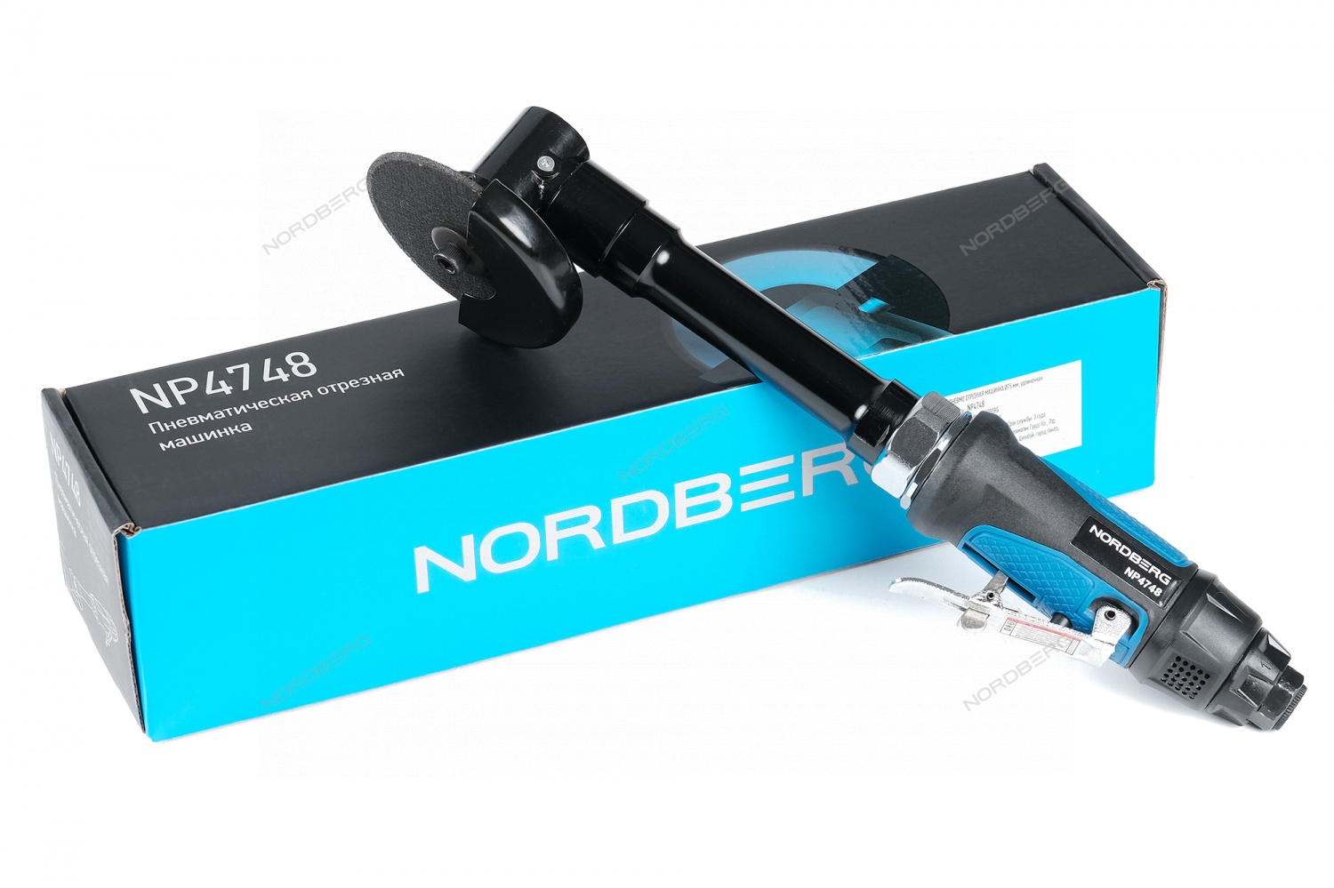 4wwkrjh58spciplgkllabukdr2479cxx Пневмaтическая отрезная машинка угловая, 75 мм NORDBERG NP4748 — изображение 1
