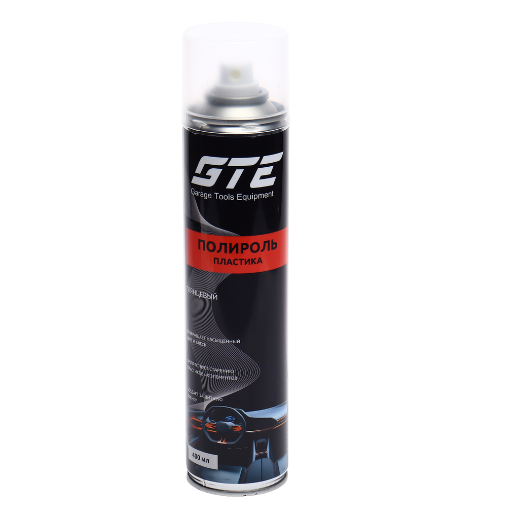 592215-o8usfw Полироль пластика глянцевый 400мл аэрозоль GTE — изображение 1