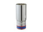 Головка торцевая глубокая king tony 423021m 1/2" 12гр.  21 мм