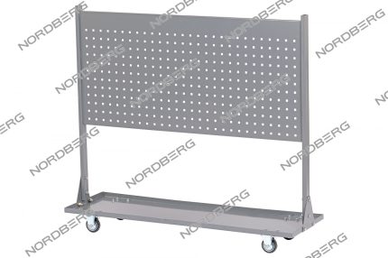 Стенд для хранения аксессуаров для стапеля передвижной перфорированный