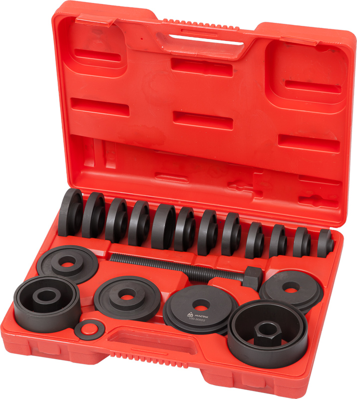 5q4nv8ma8y7xde80h2cte0akklsqjtpm Набор оправок для ступичных подшипников МАСТАК 100-30022C — изображение 1