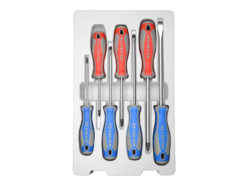 5tuditqdwqg4jbkgrlxbl13ntmcxb9z6 Набор отверток в коробке, 7 предметов king tony 30127mr — изображение 1