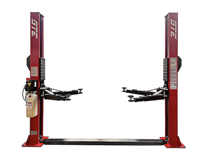 Подъемник электрогидравлический 5т 100-1820мм 2-х стоечный 380В ниж.синхрон.(электр. спуск) GTE