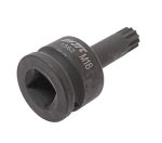 Головка для демонтажа ступицы с насадкой 3/4" М18 SPLINE L=88мм (VW AUDI) ударная задней полуоси JTC
