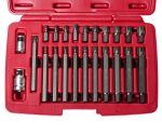 Набор бит 1/2" 3/8" RIBE RM5-RM14 2 держателя 23 предмета в кейсе JTC — изображение 2