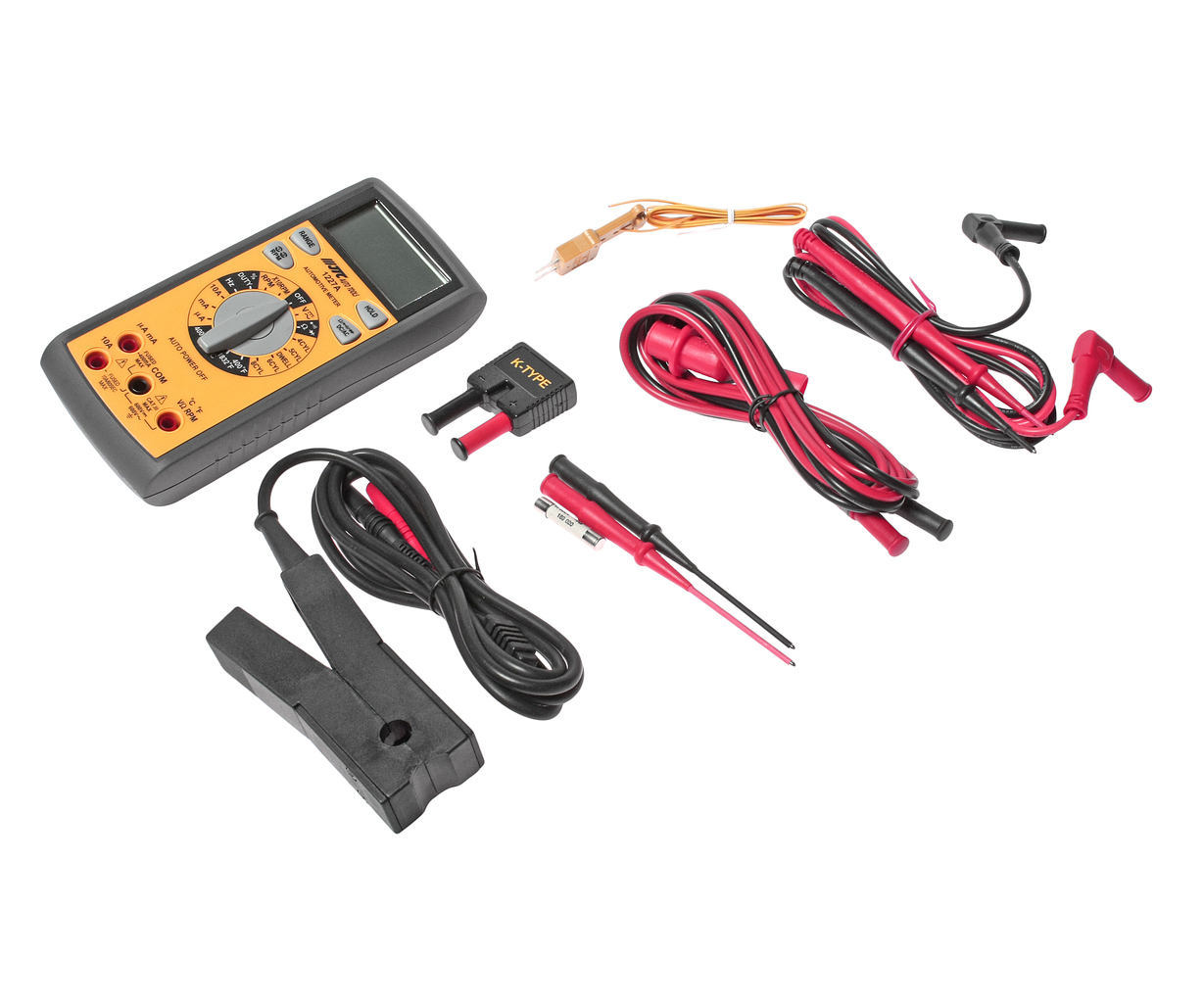 668588-kpgguc Мультиметр автомобильный с функцией сохранения данных (тестирование диодов) с щупами JTC — изображение 1