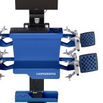 Стенд сход-развал 3D модель для ям и подъемников NORDBERG C803_синий — изображение 3