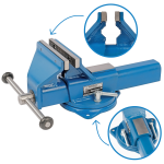 Тиски слесарные стальные NORDBERG NTS140 — изображение 2