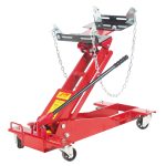 Домкрат подкатной 1т 200-750мм с вращающейся ручкой (для ДВС и КПП) JTC — изображение 3