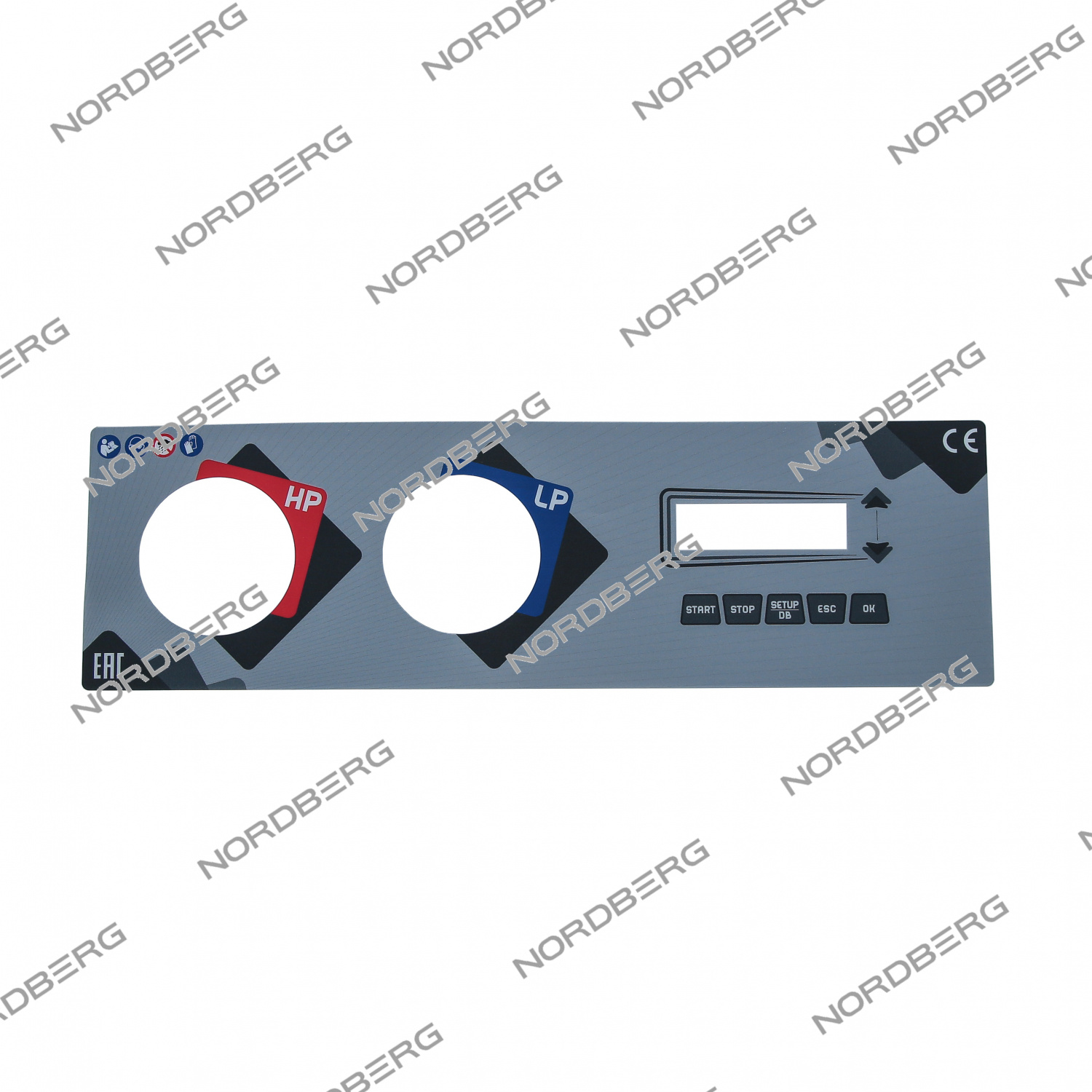 6ioi276c7e5t20h6sxbl5kdhf7qzp7bq NORDBERG ЗАПЧАСТЬ ПАНЕЛЬ центральная (наклейка) для NF12S — изображение 1