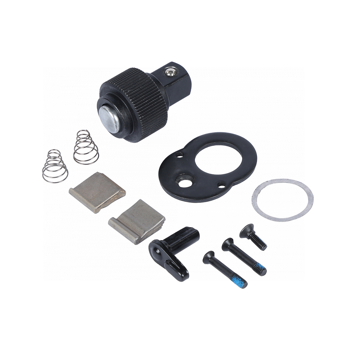 6s09kaql2jstb5jskv5w9f38y00of1md Ремкомплект для трещотки 3/8", 72 зубца, с флажковым переключением NORDBERG 235-708RK — изображение 1