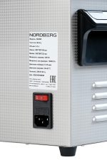 Ультразвуковая ванна с подогревом, 4,5 л NORDBERG NU45D — изображение 4