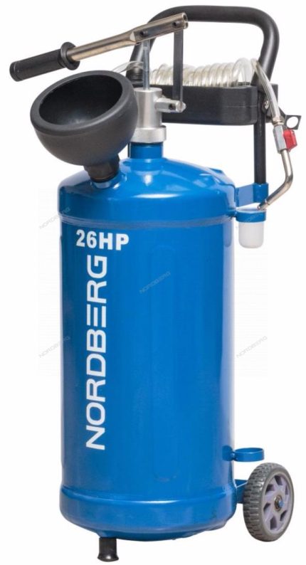 Установка для раздачи масла ручная, 30л  NORDBERG 26HP
