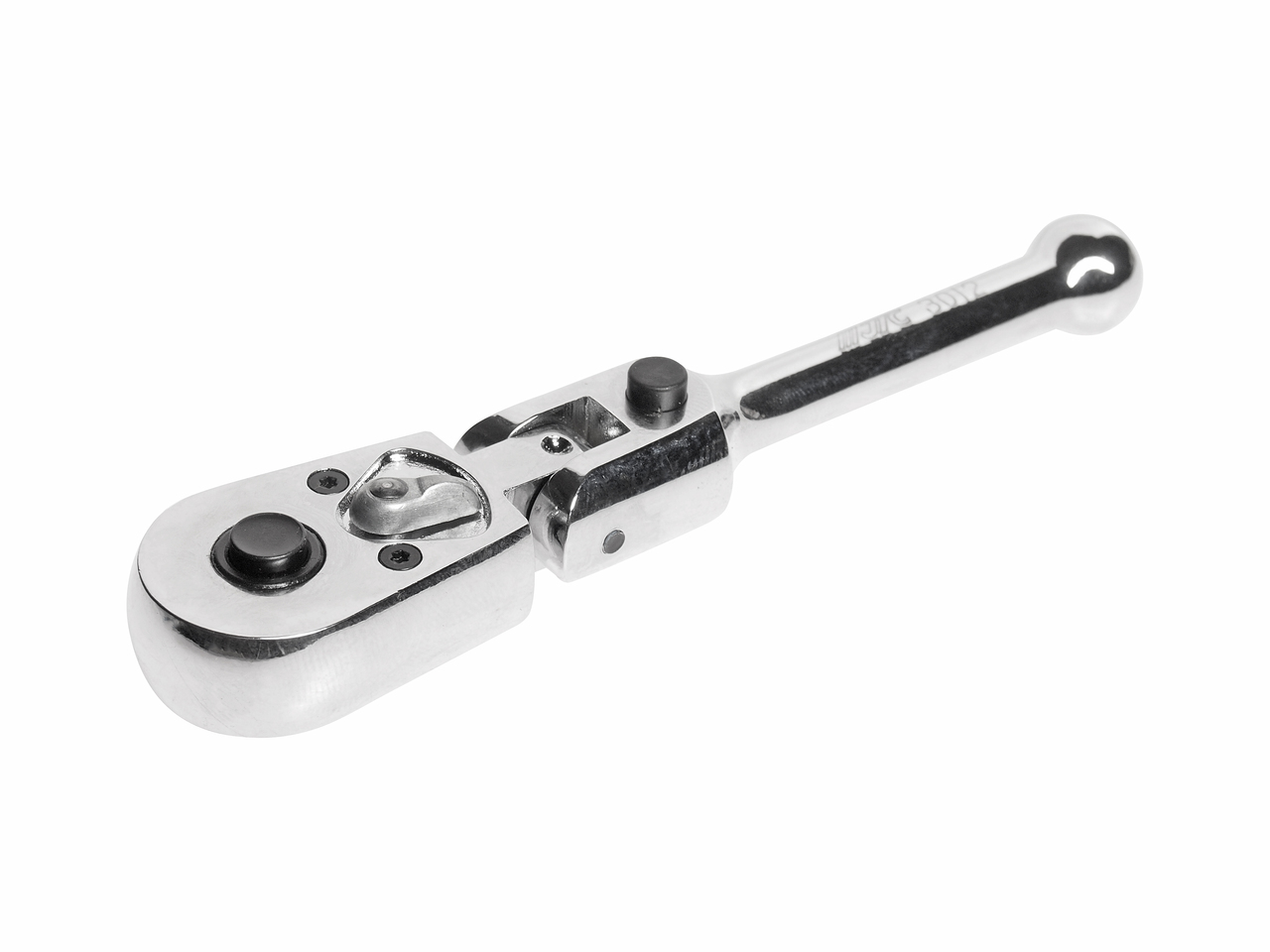 OLYMPUS DIGITAL CAMERA Ключ трещотка 1/4" 45 зубьев 124мм шарнирныйс фиксацией укороченный металлическая рукоятка JTC — изображение 1