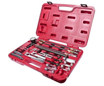 Набор инструментов для демонтажа/монтажа пружин клапанов универсальный в кейсе (MERCEDES BMW) JTC