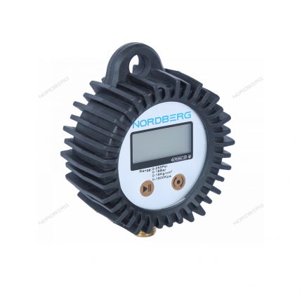 Манометр радиальный, 1/4", 80мм, 0-18 бар, цифровой NORDBERG Ti63#GAUGE