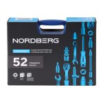 Набор инструментов, 52 предмета NORDBERG 2296052C — изображение 18