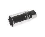 Головка свечная 3/8" 21мм 6-гранная с резиновым фиксатором JTC