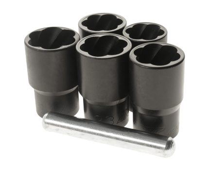 Набор головок для поврежденных болтов 1/2" 19-24мм 6 предметов JTC