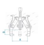 Съемник подшипников 300 мм 3-х захватный king tony 7963-12 — изображение 2