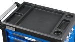 Тележка инструментальная, 5 выдвижных ящиков, с системой защиты от опрокидывания, синяя NORDBERG T5P(B) — изображение 16