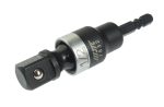 Адаптер 1/4"х1/2" (6.35мм) карданный под шуруповерт JTC