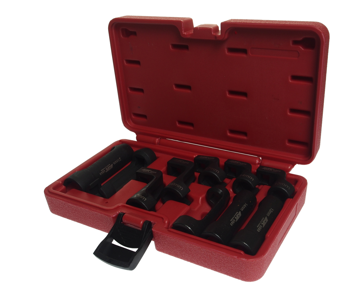 OLYMPUS DIGITAL CAMERA Набор головок для кислородных датчиков (3/8"-13,14,17мм; 1/2"-19,21мм) 10 предметов JTC — изображение 1